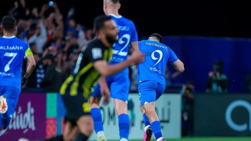 الهلال يكرر فوزه على الاتحاد في دقيقتين