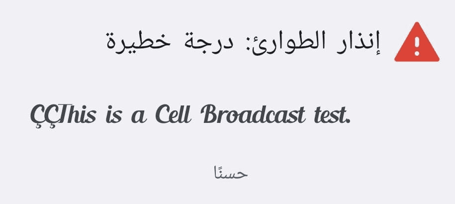 الحكومة تفسر سبب وصول (إشعار الطوارئ) بالأردن