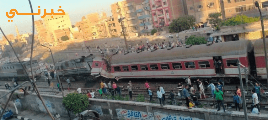 مصر..تصادم قطارين في محافظة الشرقية -(صور فيديوهات)