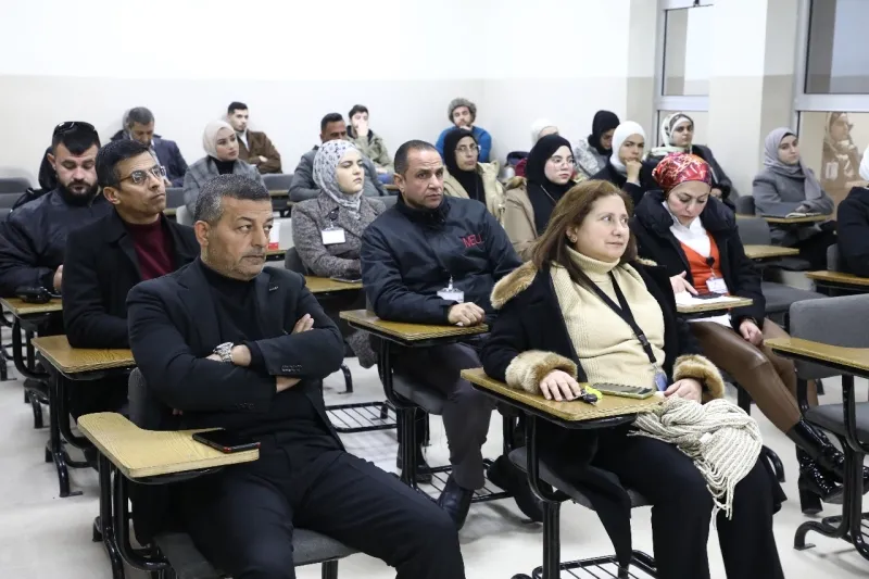 ورشة عمل لجامعة الشرق الأوسط وأكاديمية الشرطة الملكية حول صحة وسلامة مشرفي المختبرات